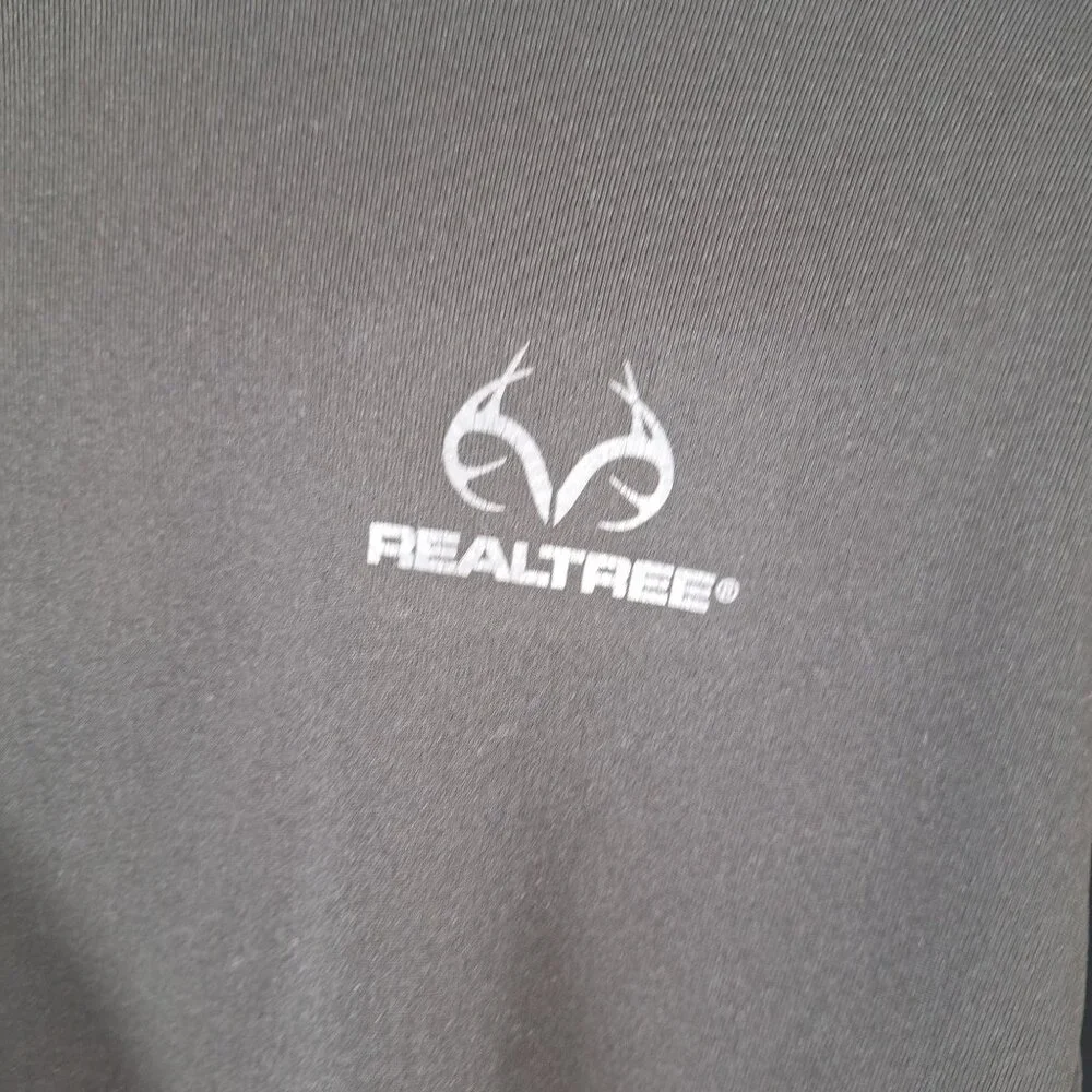 RealTree Black Hooded Sweatshirt Kids size Large 10-12